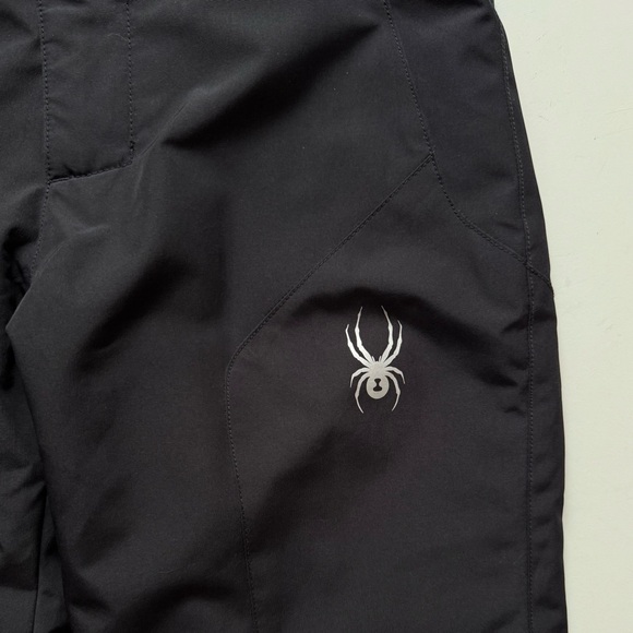 Spyder Boys Black Siege Ski Pant - Size M - Picture 7 of 15